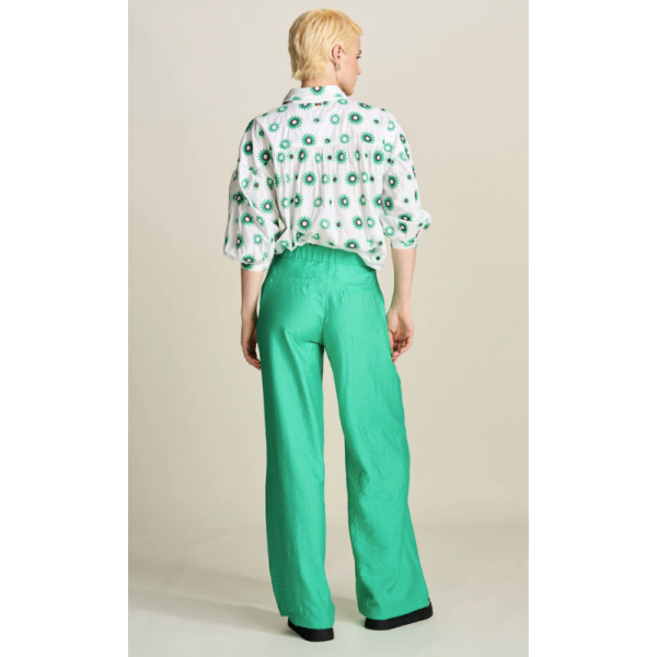 OUTLET PANTALÓN VERDE-POM - Imagen 2