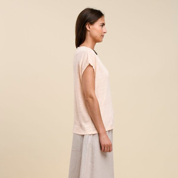 OUTLET CAMISETA CUELLO PICO- - Imagen 4