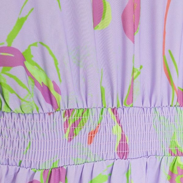 OUTLET VESTIDO MORADO DE FLORES-CKS - Imagen 6