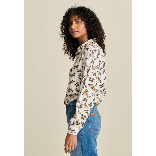 Blusa mariposa multicolor - Imagen 4