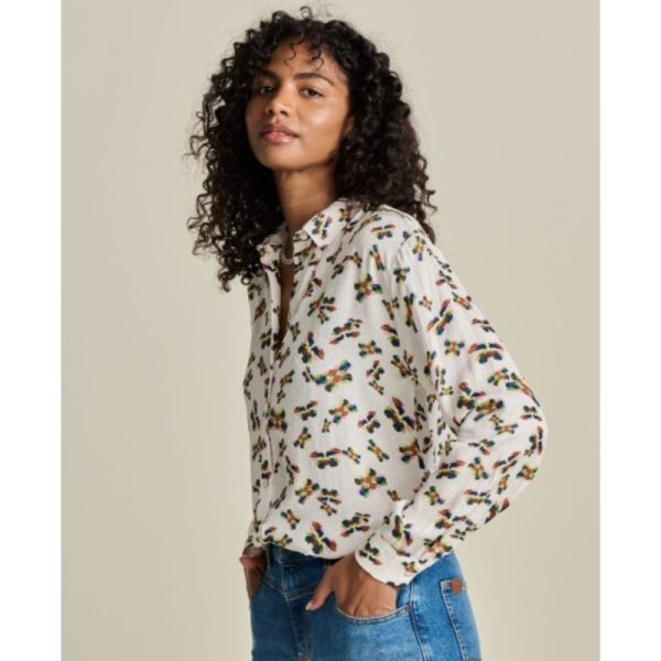Blusa mariposa multicolor - Imagen 3