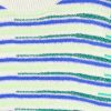 Jersey blanco de rayas azules y verdes - Imagen 3