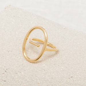 Anillo baguette