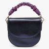 Bolso azul metalizado