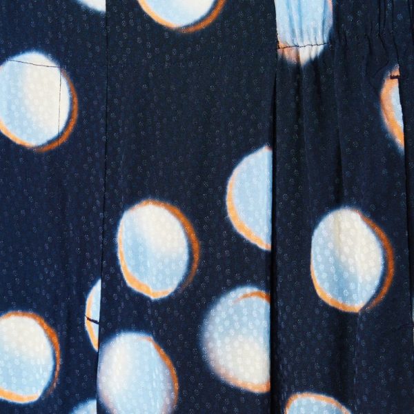 PANTALÓN AZUL DE CIRCULOS - Imagen 2