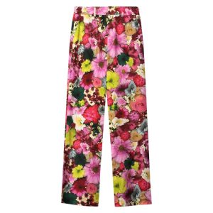pom pantalon de flores