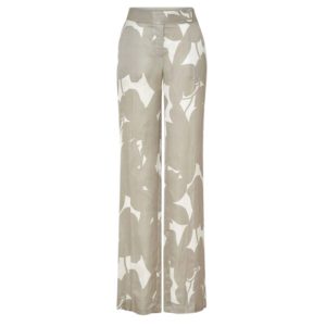 pantalon scripta blanco y beige