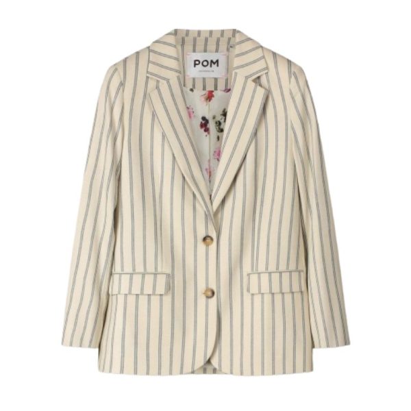 BLAZER DE RAYAS POM