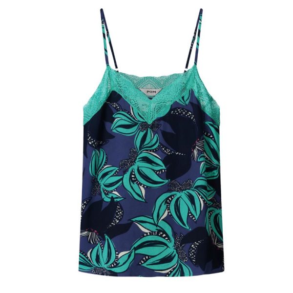 LENCERA AZUL POM