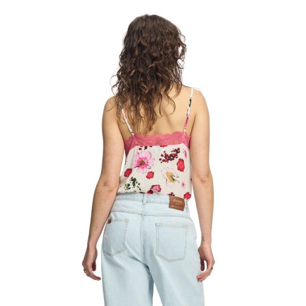 LENCERA BLANCA FLORES-POM - Imagen 3