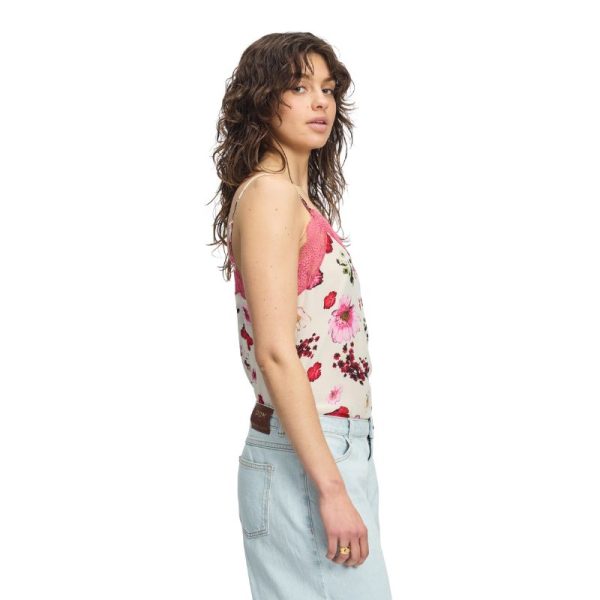 LENCERA BLANCA FLORES-POM - Imagen 5
