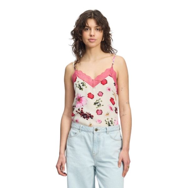LENCERA BLANCA FLORES-POM - Imagen 7