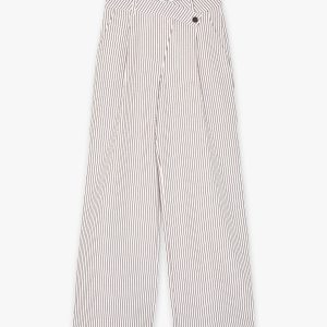 PANTALON BLANCO RAYAS CKS
