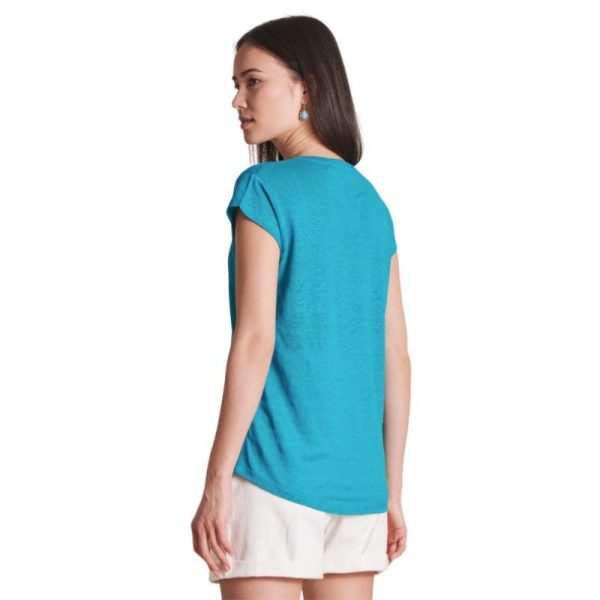 CAMISETA AZUL TURQUESA-LA FÉE MARABOUTÉE - Imagen 2