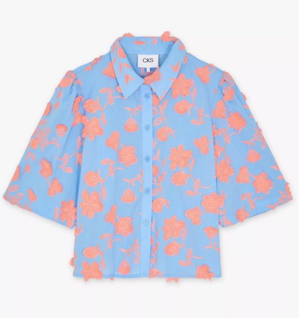 CAMISA FLORES FLUOR-CKS