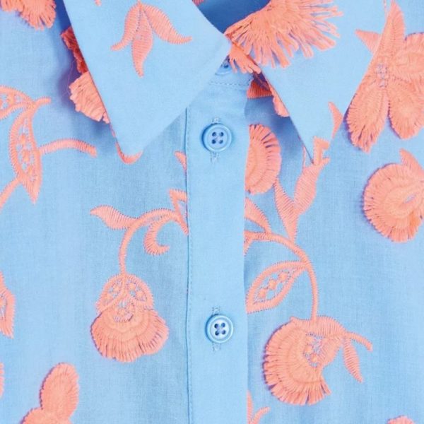 CAMISA FLORES FLUOR-CKS - Imagen 3