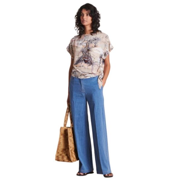 PANTALÓN DENIM-LA FÉE MARABOUTÉE - Imagen 6