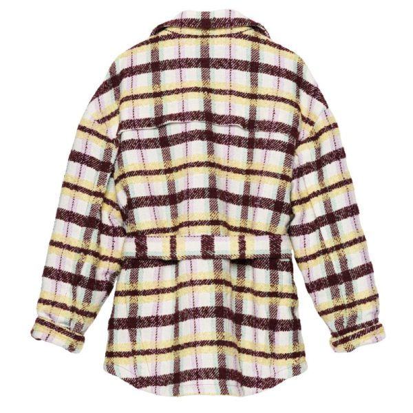 CHAQUETÓN CUADROS - Imagen 3