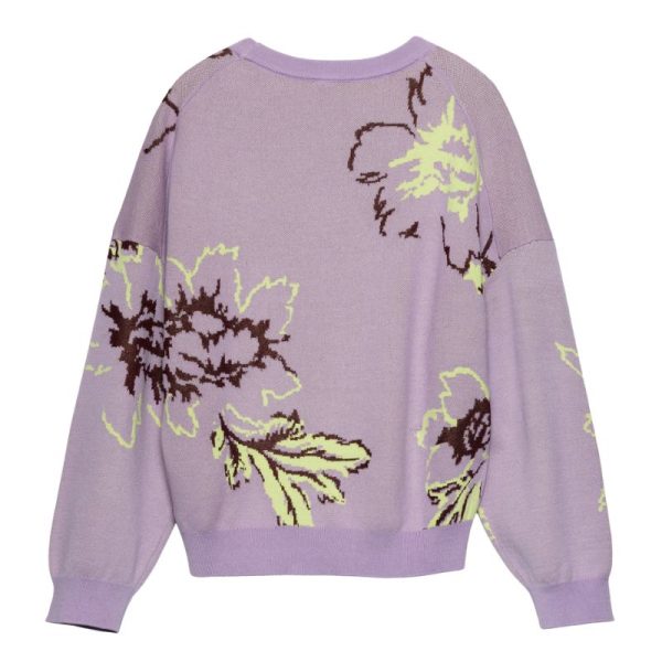JERSEY LILA CON FLORES-CKS - Imagen 3
