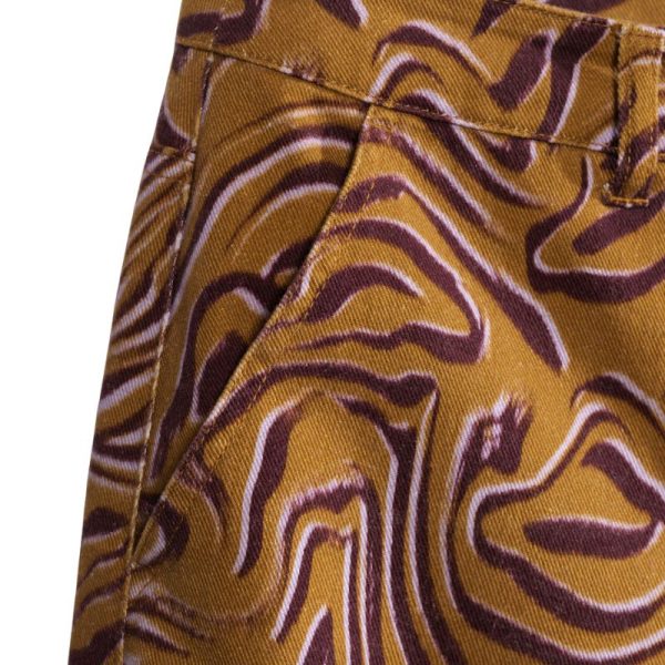 PANTALÓN MOSTAZA ANIMAL PRINT-CKS - Imagen 3