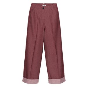 PANTALÓN VAQUERO BURGUNDI-CKS