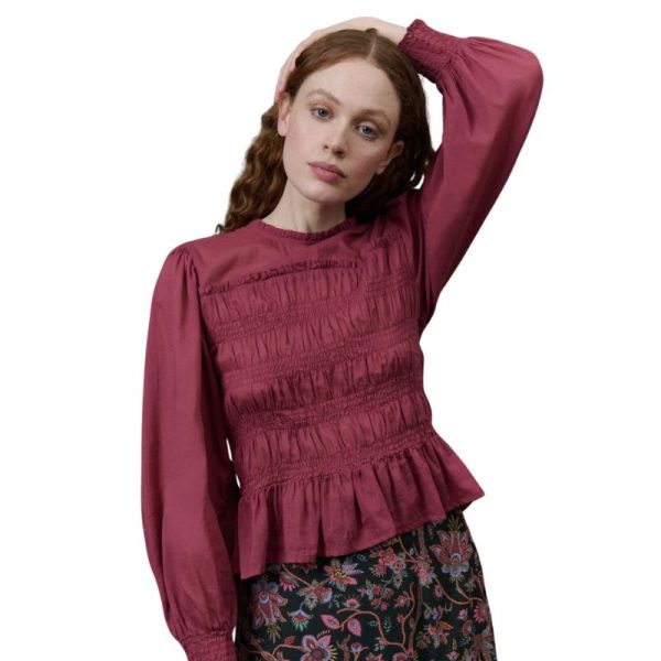 BLUSA TEJA PLISADA-LOUISE MISHA - Imagen 5