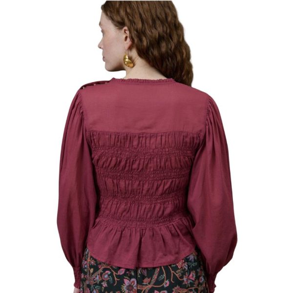 BLUSA TEJA PLISADA-LOUISE MISHA - Imagen 2