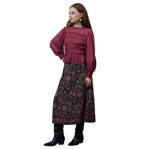 BLUSA TEJA PLISADA-LOUISE MISHA - Imagen 4