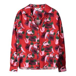 CAMISA ROJA DE GUINDILLAS-POM