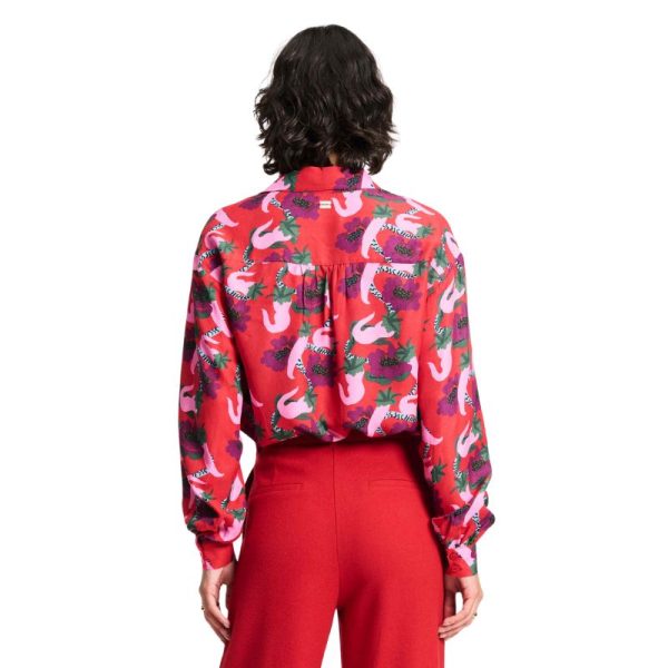 CAMISA ROJA DE GUINDILLAS-POM - Imagen 4