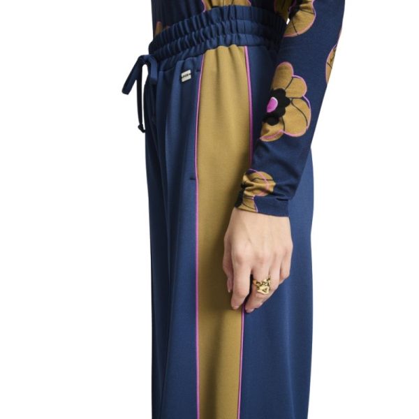 PANTALÓN AZUL CON RAYAS-POM - Imagen 4
