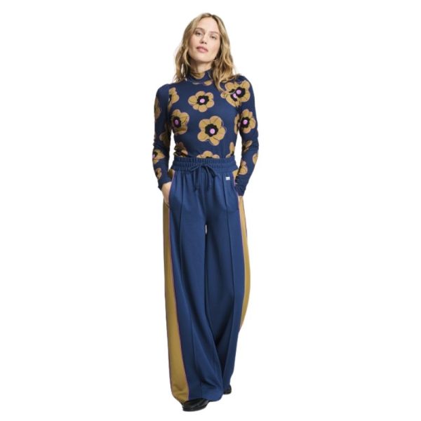 PANTALÓN AZUL CON RAYAS-POM - Imagen 5