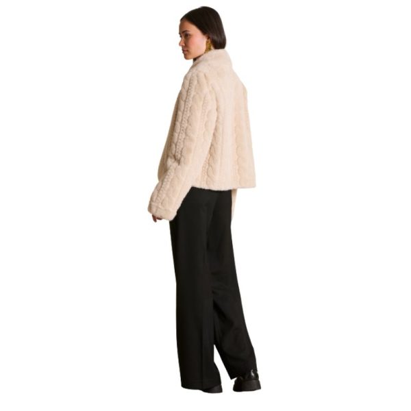 CAZADORA PELO BEIGE-LA FEE MARABOUTEE - Imagen 2