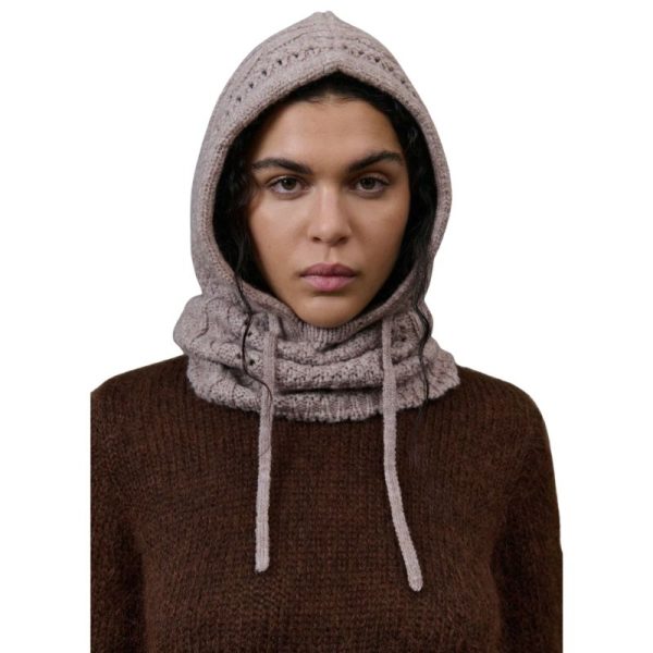 BALACLAVA MARRÓN CLARO-LOUISE MISHA - Imagen 2