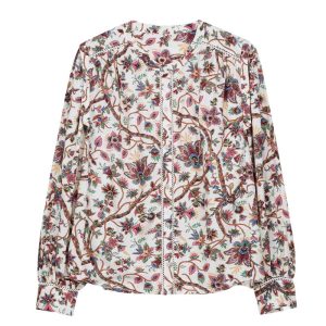 Blusa estampada floral Louise Misha – Estilo bohemio con detalles románticos