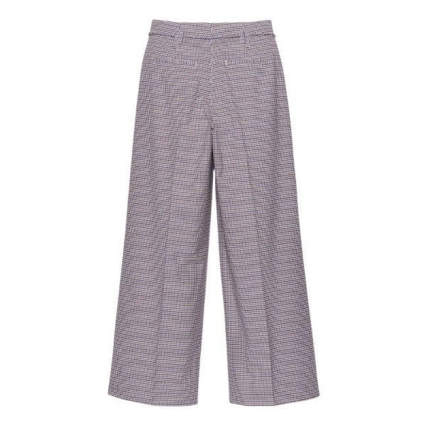PANTALÓN PATA DE GALLO AZUL-CKS - Imagen 2